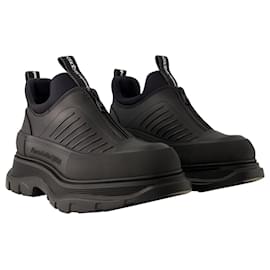 Alexander Mcqueen-Sneakers Tread - Alexander Mcqueen - Pelle - Nera-Nero