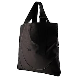 Y3-Tpo Shopper Bag - Y-3 - Synthetic - Black-Black