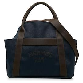 Hermès-Toile Sac De Pansage Groom-Black