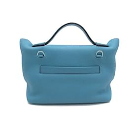 Hermès-togo 24/24 - 29 bag-Blue