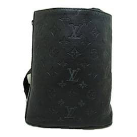 Louis Vuitton-Monogram Shadow Chalk Sling Bag M44633-Black