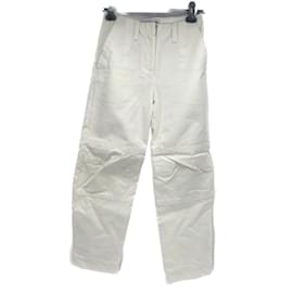 Courreges-COURREGES Pantalone T.fr 34 cotton-Bianco