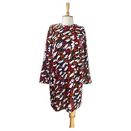 Vestido Marimekko Kumper Kesaheina de terciopelo Multicolor