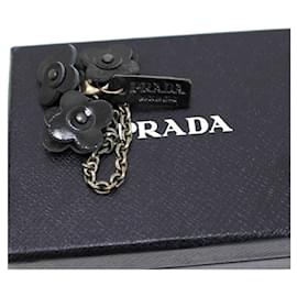 Prada-Encantos de saco-Preto