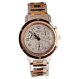 Hermès-Chrono Clipper-White