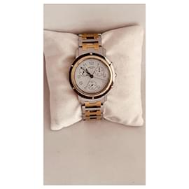 Hermès-Chrono Clipper-White