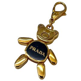 Prada Charmes de sac Doré