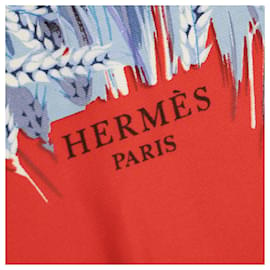 Hermès-HERMES CARRE 90-Rosso