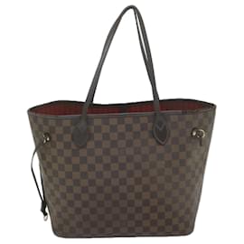 Louis Vuitton-LOUIS VUITTON Damier Ebene Neverfull MM Tote Bag N51105 LV Auth yk9609-Andere