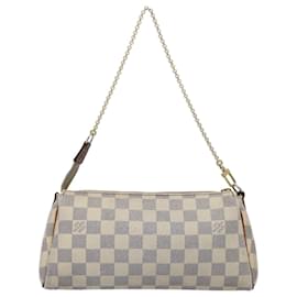 Louis Vuitton-LOUIS VUITTON Damier Azur Eva Shoulder Bag 2way N55214 LV Auth 60203-Other