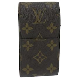 Louis Vuitton-LOUIS VUITTON Monogram Etui Cigarette Case M63024 LV Auth tb938-Monogram