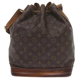 Louis Vuitton-LOUIS VUITTON Monogram Noe Shoulder Bag M42224 LV Auth 61006-Monogram