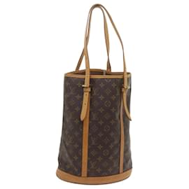 Louis Vuitton-LOUIS VUITTON Monogram Bucket GM Shoulder Bag M42236 LV Auth th4364-Monogram