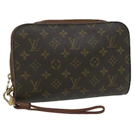 Louis Vuitton-LOUIS VUITTON Monogram Orsay Clutch Bag M51790 Autenticação LV tb948-Monograma