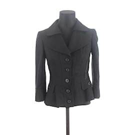 Dolce & Gabbana-Wool jacket-Black