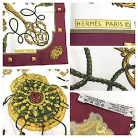 Hermès-HERMES CARRE 90-White