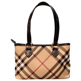 Bolso Burberry Supernova Beige Negro Rojo Multicolor