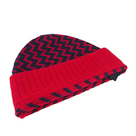 Gucci-Red Gucci Knit Beanie-Red