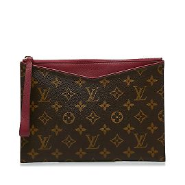 Pochette Pallas con monogramma Louis Vuitton marrone Marrone