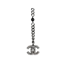 Chanel-Cintura a catena multifilo Chanel color argento-Argento