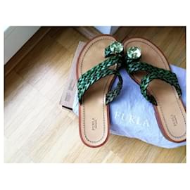 Furla-Sandals-Green