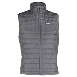 Autre Marque-Patagonia Quilted Vest in Grey Polyester-Grey