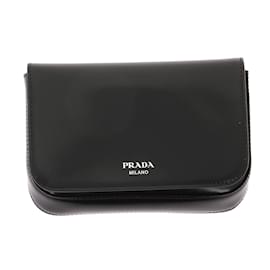 Prada-PRADA Borse T.  Leather-Nero