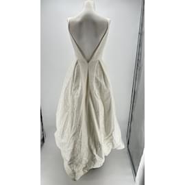 Autre Marque-NICHT SIGN / UNSIGNED Kleider T.fr 34 Baumwolle-Weiß