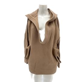 Dkny-DKNY  Knitwear T.International S Viscose-Camel