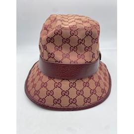 Gucci-Chapéus GUCCI T.Internacional L Poliéster-Vermelho