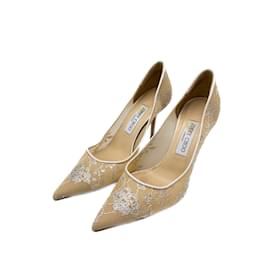 Jimmy Choo-JIMMY CHOO  Heels T.eu 38 cloth-Beige