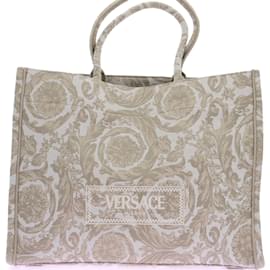 Versace-VERSACE Borse T.  stoffa-Beige