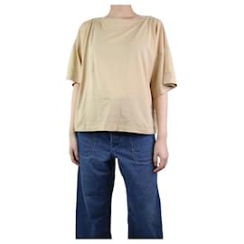 Marni-T-shirt oversize beige - taille UK 10-Autre