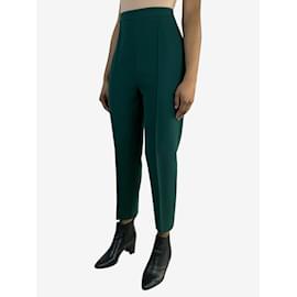 Marni-Green side zip tapered trousers - size IT 42-Other