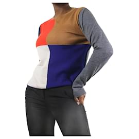 Sofie d'Hoore-Mehrfarbiger Colorblock-Pullover – Größe FR 42-Andere