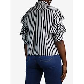 Autre Marque-Blue striped shirt - size FR 38-Other