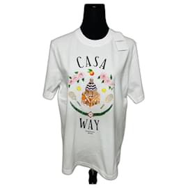 Casablanca-T-shirt homme Casablanca-Blanc