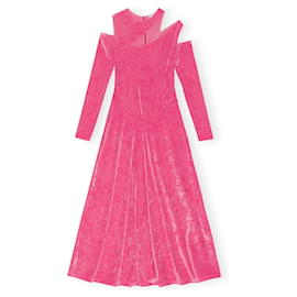 Ganni-Dresses-Pink