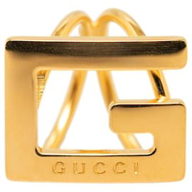 Gucci-Gucci Gold G Scarf Ring-Golden