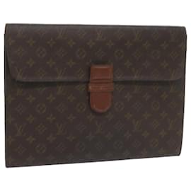 Louis Vuitton-LOUIS VUITTON Monogram Posh Ministor Briefcase M53445 LV Auth am5327-Monogram