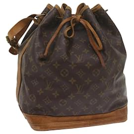 Louis Vuitton-LOUIS VUITTON Monogram Noe Shoulder Bag M42224 LV Auth 60240-Monogram