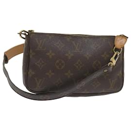 Louis Vuitton-LOUIS VUITTON Monogram Pochette Accessoires Pouch M51980 LV Auth ar10961b-Monogram