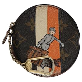 Louis Vuitton-LOUIS VUITTON Monogram Groom Porte Monnaie Portamonete M60037 LV Auth bs10246-Monogramma
