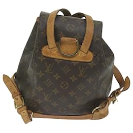 Louis Vuitton-LOUIS VUITTON Monogram Montsouris MM Backpack M51136 LV Auth 60508-Monogram