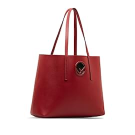 Fendi-Rote Fendi F Is Fendi Shopper-Tasche-Rot