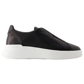 H580 Slip On - Hogan - Leather - Black Black