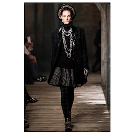 Chanel-Collezionisti Parigi / Cappotto Edimburgo con bottoni gioiello-Multicolore