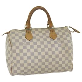 Louis Vuitton-Louis Vuitton Damier Azur Speedy 30 Hand Bag N41533 LV Auth tb915-Other