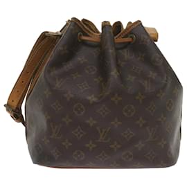 Louis Vuitton-LOUIS VUITTON Monogram Petit Noe Shoulder Bag M42226 LV Auth 60365-Monogram