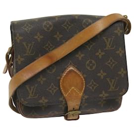 Louis Vuitton-LOUIS VUITTON Monogram Cartouchiere MM Shoulder Bag M51253 LV Auth bs10278-Monogram